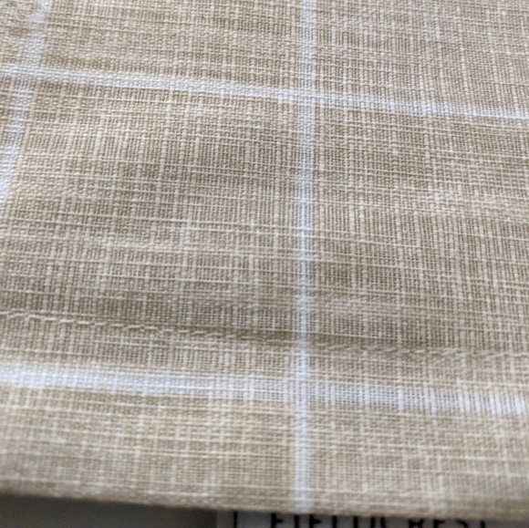 Table runner 14" x 72" Beige Tan By Fieldcrest 100% Cotton - Picture 4 of 4